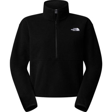 The North Face NF0A8D2CJK31 Siyah Glacier Fleece 1/2 Zip Short Kadın Outdoor Polar