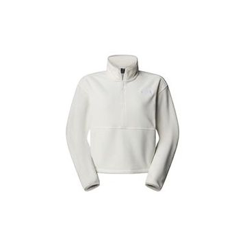 The North Face NF0A8D2CQLI1 Beyaz Glacier Fleece 1/2 Zip Short Kadın Outdoor Polar