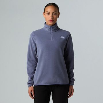 The North Face NF0A8D2JBTR1 Mavi Glacier Fleece 1/4 Zip Kadın Outdoor Polar