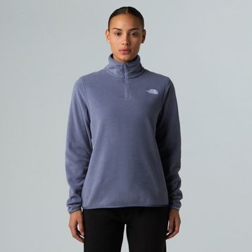 The North Face NF0A8D2JBTR1 Mavi Glacier Fleece 1/4 Zip Kadın Outdoor Polar