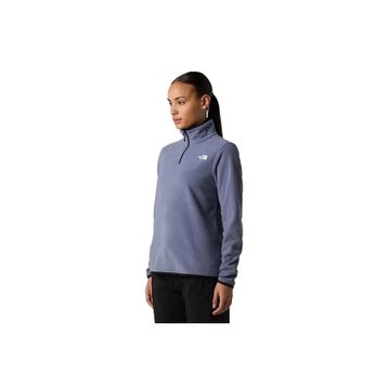 The North Face NF0A8D2JBTR1 Mavi Glacier Fleece 1/4 Zip Kadın Outdoor Polar
