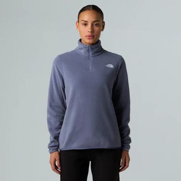 The North Face NF0A8D2JBTR1 Mavi Glacier Fleece 1/4 Zip Kadın Outdoor Polar