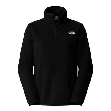 The North Face NF0A8D2JJK31 Siyah Glacier Fleece 1/4 Zip Kadın Outdoor Polar