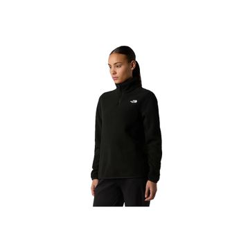 The North Face NF0A8D2JJK31 Siyah Glacier Fleece 1/4 Zip Kadın Outdoor Polar