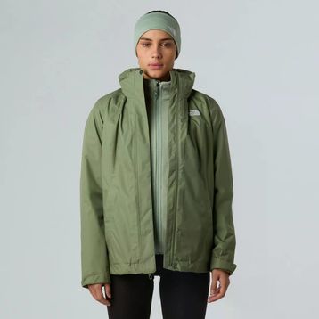 The North Face NF0A8E02D0I1 Yeşil Evolve II Triclimate Kadın Outdoor Mont