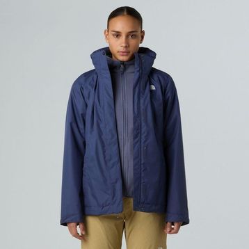 The North Face NF0A8E02E1I1 Mavi Evolve II Triclimate Kadın Outdoor Mont