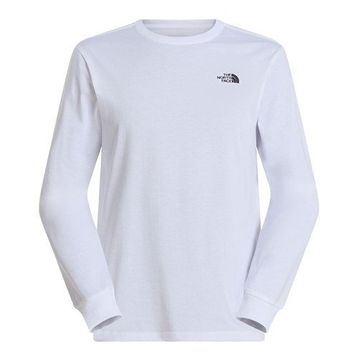 The North Face NF0A8EU3FN41 M Evolutıon Sımple Dome Regular Long Sle Beyaz Erkek Tişört