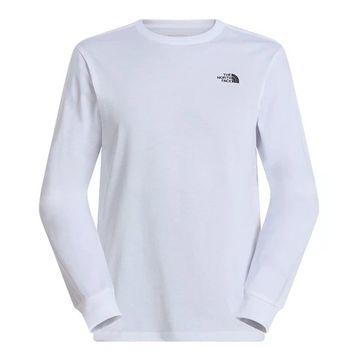 The North Face NF0A8EU3FN41 M Evolutıon Sımple Dome Regular Long Sle Beyaz Erkek Tişört