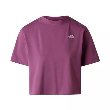 The North Face NF0A8FDHG4Y1 W Evolutıon Sımple Dome Crop Rlx Ss Tee Kadın Tişört