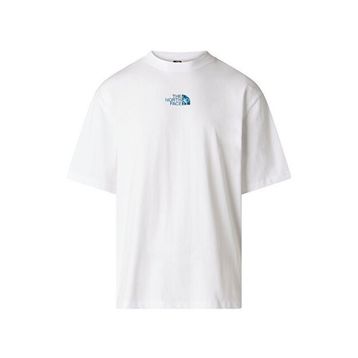 The North Face NF0A8G9UFN41 Beyaz M Liquid Logo Oversize Erkek Outdoor Tişörtü
