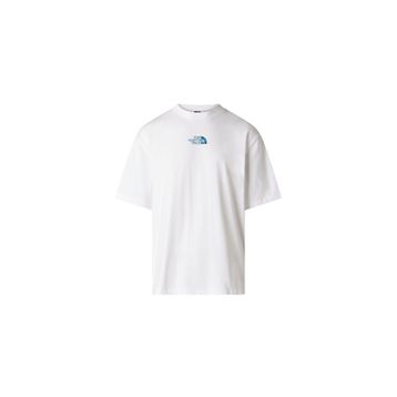 The North Face NF0A8G9UFN41 Beyaz M Liquid Logo Oversize Erkek Outdoor Tişörtü