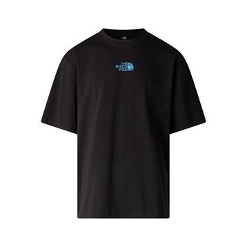 The North Face NF0A8G9UJK31 Siyah M Liquid Logo Oversize Erkek Outdoor Tişörtü