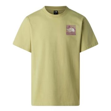 The North Face NF0A8GB1G731 M Mountaın Escape Relaxed Short Sleeve T Sarı Erkek Tişört