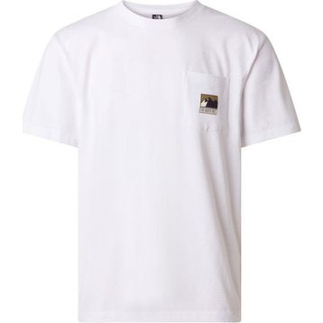 The North Face NF0A8GUUFN41 M Mountaın Logo Rlx Ss Tee-Graphic Beyaz Erkek Tişört