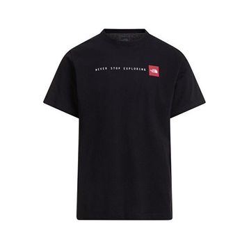 The North Face NF0A8GUVJK31 Siyah Reg Ss Tee-Graphic Erkek Outdoor Tişörtü