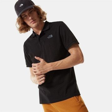 The North Face Siyah M Polo Piquet Erkek T-shirt