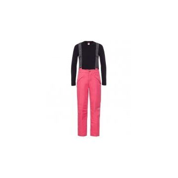 The North Face T0CRV1HBU Snowquest Suspender Pembe Çocuk Pantalon
