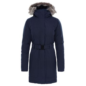 The North Face T93BMYH2G W Brooklin Parka 2 Lacivert Kadın Outdoor Mont