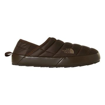 The North Face ThermoBall Traction Mule V NF0A3UZNRM11 Dark Chestnut TNF Black Kahverengi Siyah Erkek Outdoor Terlik