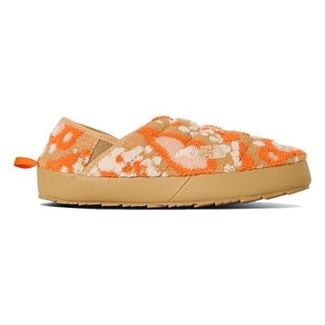 The North Face ThermoBall Traction Mules Knit NF0A8G4F0K51 Joshua Tree Print Sahara Çok Renkli Bej Unisex Outdoor Terlik