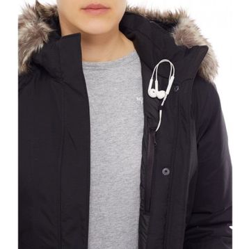 The North Face TNF0A84J2JK31 W Arctic Parka Siyah Kadın Mont