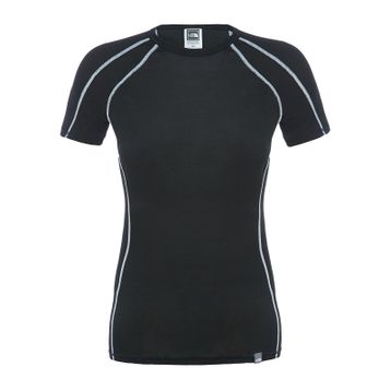 The North Face W Light Ss Crew Neck Siyah Kadın Pro İçlik