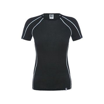 The North Face W Light Ss Crew Neck Siyah Kadın Pro İçlik