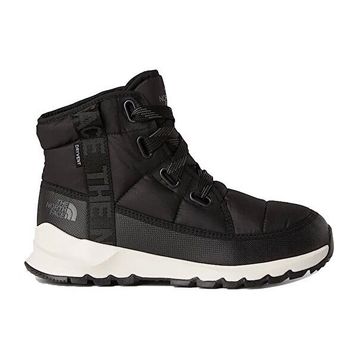 The North Face W ThermoBall Lace-Up Luxe WP NF0A817WKT01 Black Asphalt Grey Siyah Antrasit Kadın Bot