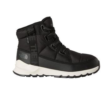 The North Face W ThermoBall Lace-Up Luxe WP NF0A817WKT01 Black Asphalt Grey Siyah Antrasit Kadın Bot