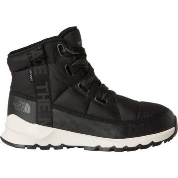The North Face W ThermoBall Lace-Up Luxe WP NF0A817WKT01 Black Asphalt Grey Siyah Antrasit Kadın Bot
