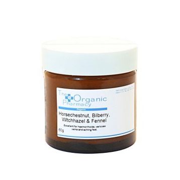 The Organic 60 gr Pharmacy Horsechestnut, Bilberry, Witch Hazel & Fennel Cream