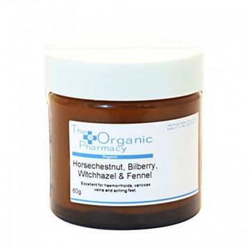 The Organic 60 gr Pharmacy Horsechestnut, Bilberry, Witch Hazel & Fennel Cream