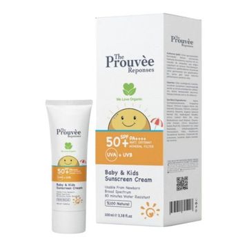 The Prouvee Reponses %100 SPF50+ 100 ml Doğal Bebek Güneş Kremi