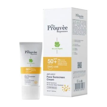 The Prouvee Reponses SPF 50+ 40 ml Leke Karşıtı Yüz Güneş Kremi