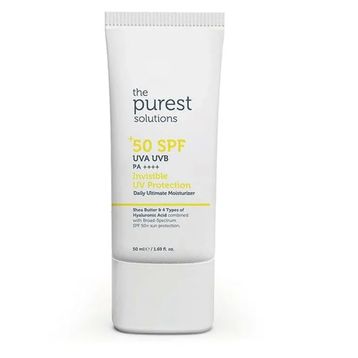 The Purest Solutions 3x50 ml Invisible UV Protection 50 Faktör Güneş Kremi