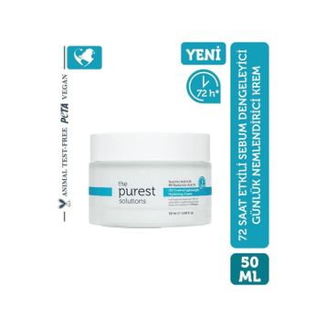The Purest Solutions 72 Saat Etkili Sebum Dengeleyici Günlük 50 ml Nemlendirici Krem