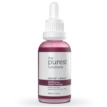 The Purest Solutions AHA 10% + 30 ml BHA 2% Peeling Solution Exfoliating Facial Peeling
