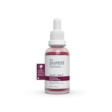 The Purest Solutions AHA 10% + 30 ml BHA 2% Peeling Solution Exfoliating Facial Peeling