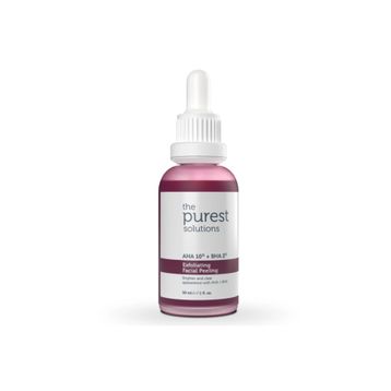The Purest Solutions AHA 10% + 30 ml BHA 2% Peeling Solution Exfoliating Facial Peeling