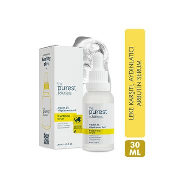 The Purest Solutions Aydınlatıcı ve Leke Görünümü Azaltıcı Arbutin 30 ml Cilt Bakım Serumu