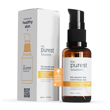 The Purest Solutions Renk Tonu Eşitleyici Peeling ve C Vitaminli Serum Bakım Seti