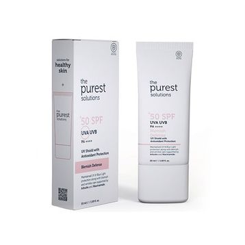 The Purest Solutions SPF50+ 50 ml Leke Karşıtı ve Cilt Tonu Eşitleyici Renkli Güneş Koruyucu Krem