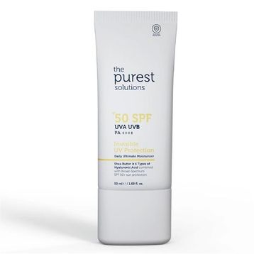 The Purest Solutions SPF50+ 50 ml Leke Karşıtı ve Cilt Tonu Eşitleyici Renkli Güneş Koruyucu Krem
