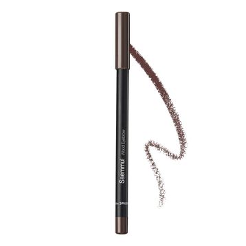 The Saem Saemmul Wood Eyebrow Black Brown Doğal Görünüm Sunan Kaş Kalemi