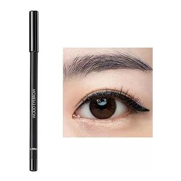 The Saem Saemmul Wood Eyebrow Black Doğal Görünüm Sunan Kaş Kalemi
