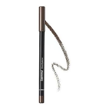 The Saem Saemmul Wood Eyebrow Gray Brown Doğal Görünüm Sunan Kaş Kalemi