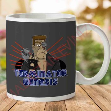 The Terminator Sega Genesis Baskılı Kupa