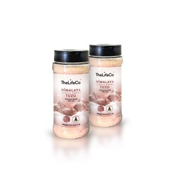TheLifeCo 500 gr Kristal Pembe Himalaya Tuzu (2 adet)