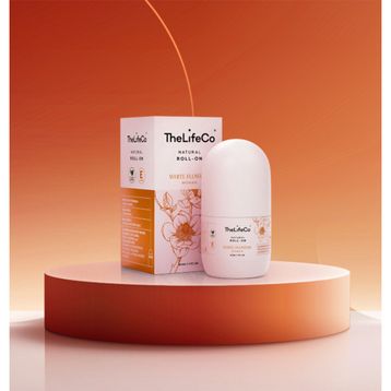 Thelifeco White Flowers 60 ml Natural Deodorant Roll-On