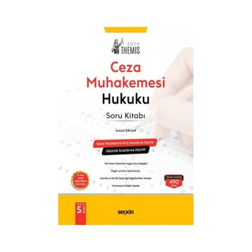 THEMIS Ceza Muhakemesi Hukuku Soru Kitabı
